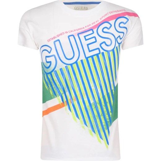 Guess T-shirt | Regular Fit ze sklepu Gomez Fashion Store w kategorii T-shirty chłopięce - zdjęcie 184521259