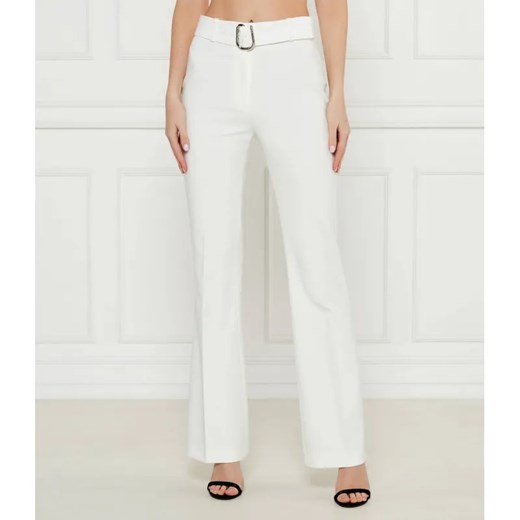 HUGO Spodnie Hazula | flare fit ze sklepu Gomez Fashion Store w kategorii Spodnie damskie - zdjęcie 184521288