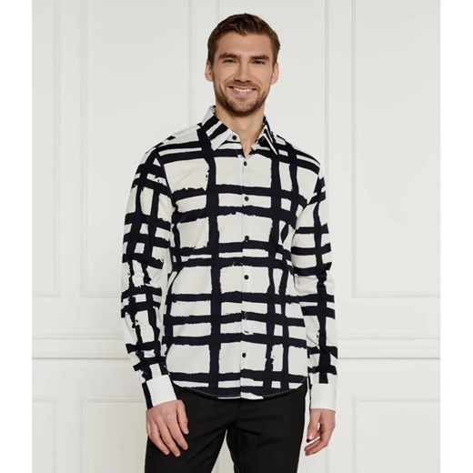 HUGO Koszula Ermo | Slim Fit ze sklepu Gomez Fashion Store w kategorii Koszule męskie - zdjęcie 184521329