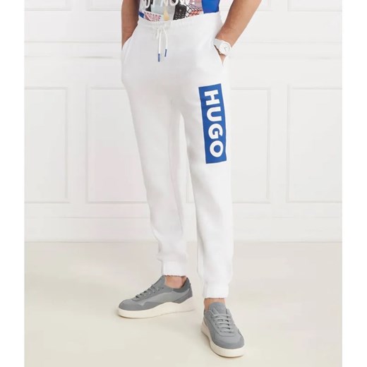 Hugo Blue Spodnie dresowe Nuram | Regular Fit ze sklepu Gomez Fashion Store w kategorii Spodnie męskie - zdjęcie 184521348