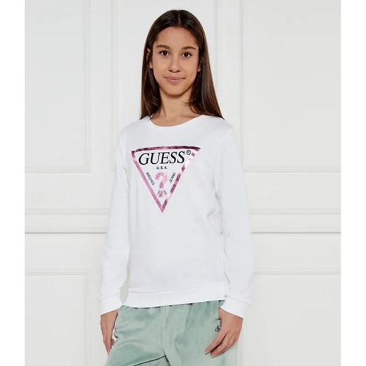 Guess Bluza | Regular Fit ze sklepu Gomez Fashion Store w kategorii Bluzy dziewczęce - zdjęcie 184521465