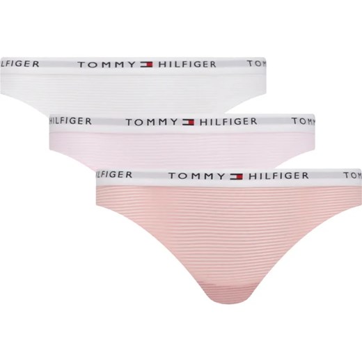 Tommy Hilfiger Stringi 3-pack ze sklepu Gomez Fashion Store w kategorii Majtki damskie - zdjęcie 184521537