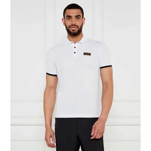 EA7 Polo | Regular Fit ze sklepu Gomez Fashion Store w kategorii T-shirty męskie - zdjęcie 184521628