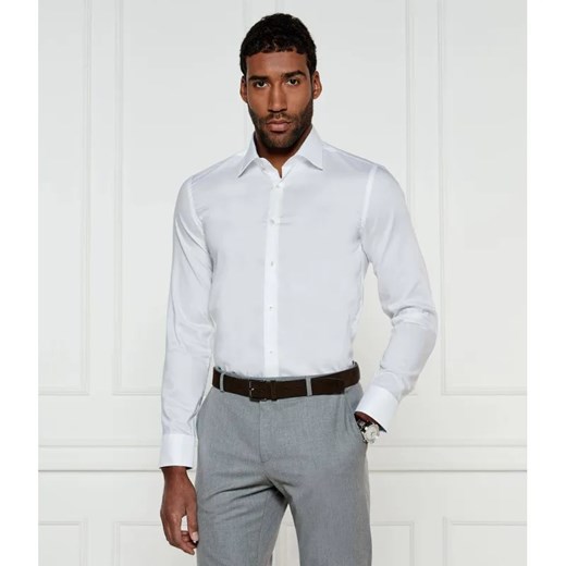 BOSS BLACK Koszula H-HANK-kent-C3-214 | Slim Fit ze sklepu Gomez Fashion Store w kategorii Koszule męskie - zdjęcie 184521646