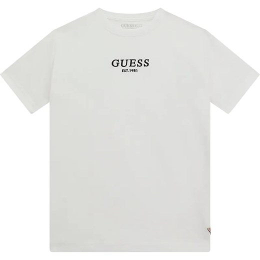 Guess T-shirt | Regular Fit ze sklepu Gomez Fashion Store w kategorii T-shirty chłopięce - zdjęcie 184521745