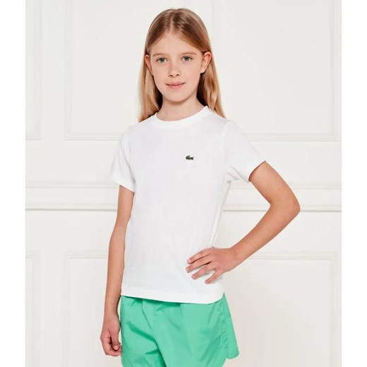 Lacoste T-shirt | Regular Fit ze sklepu Gomez Fashion Store w kategorii Bluzki dziewczęce - zdjęcie 184521786