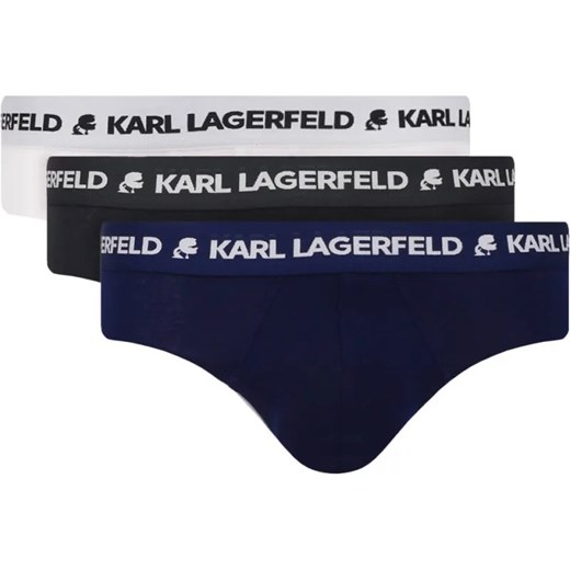 Karl Lagerfeld Slipy 3-pack ze sklepu Gomez Fashion Store w kategorii Majtki męskie - zdjęcie 184521826