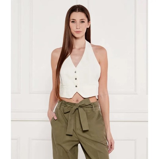 Liu Jo Kamizelka | Cropped Fit ze sklepu Gomez Fashion Store w kategorii Kamizelki damskie - zdjęcie 184521875