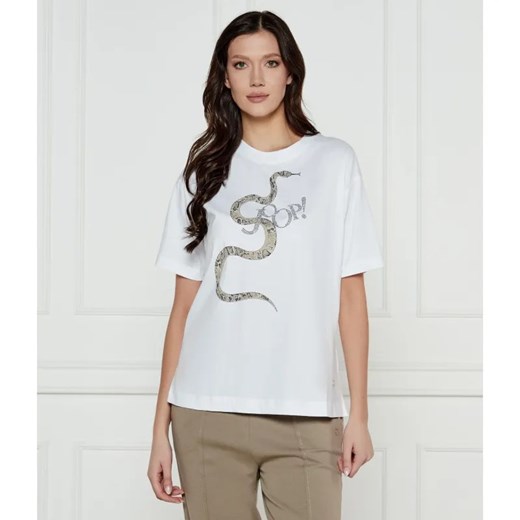 Joop! T-shirt 58 JE58Takita | Regular Fit ze sklepu Gomez Fashion Store w kategorii Bluzki damskie - zdjęcie 184521877