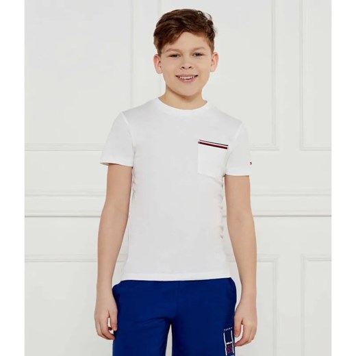 Tommy Hilfiger T-shirt | Regular Fit ze sklepu Gomez Fashion Store w kategorii T-shirty chłopięce - zdjęcie 184521938