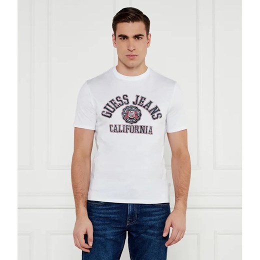 Guess Jeans T-shirt | Slim Fit ze sklepu Gomez Fashion Store w kategorii T-shirty męskie - zdjęcie 184521966