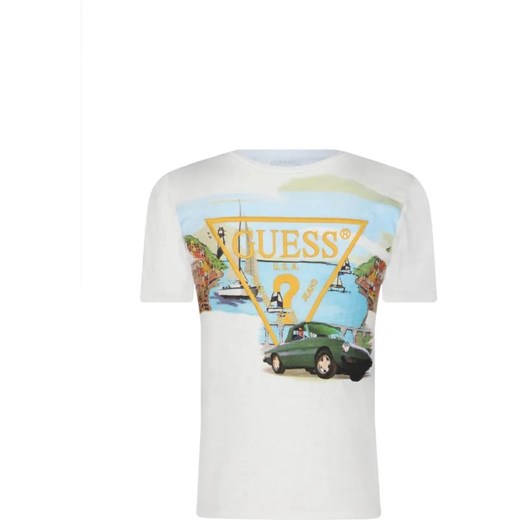 Guess T-shirt | Regular Fit ze sklepu Gomez Fashion Store w kategorii T-shirty chłopięce - zdjęcie 184521967