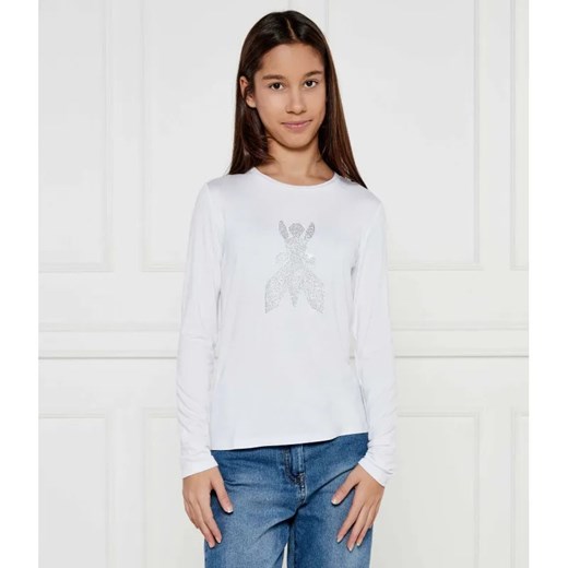 Patrizia Pepe Bluzka | Regular Fit ze sklepu Gomez Fashion Store w kategorii Bluzki dziewczęce - zdjęcie 184521969