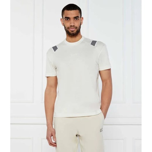 EA7 T-shirt | Regular Fit ze sklepu Gomez Fashion Store w kategorii T-shirty męskie - zdjęcie 184521989