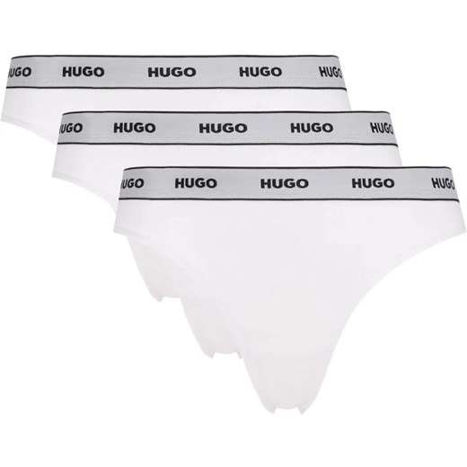 Hugo Bodywear Stringi 3-pack ze sklepu Gomez Fashion Store w kategorii Majtki damskie - zdjęcie 184522036