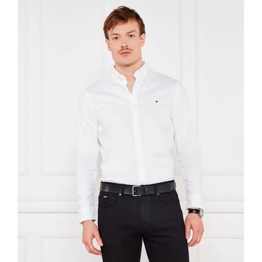 Tommy Hilfiger Koszula FLEX DOBBY | Slim Fit ze sklepu Gomez Fashion Store w kategorii Koszule męskie - zdjęcie 184522038