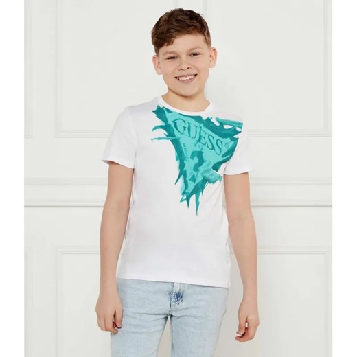 Guess T-shirt | Regular Fit ze sklepu Gomez Fashion Store w kategorii T-shirty chłopięce - zdjęcie 184522048