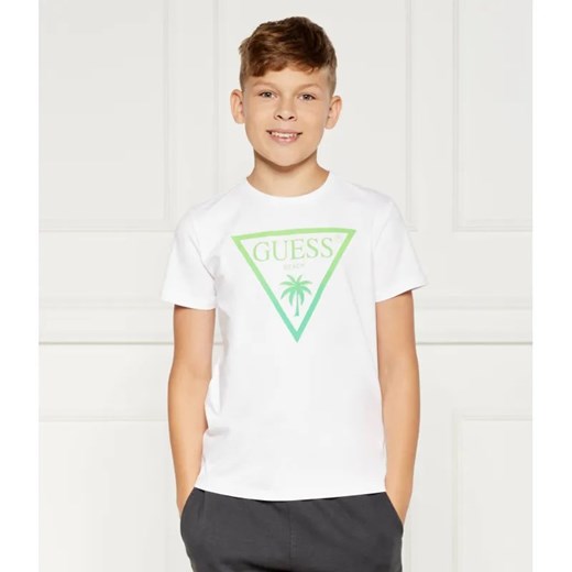 Guess T-shirt | Regular Fit ze sklepu Gomez Fashion Store w kategorii T-shirty chłopięce - zdjęcie 184522085
