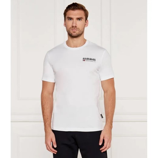 Napapijri T-shirt Kasba | Regular Fit ze sklepu Gomez Fashion Store w kategorii T-shirty męskie - zdjęcie 184522098