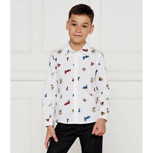 Guess Koszula | Regular Fit ze sklepu Gomez Fashion Store w kategorii Koszule chłopięce - zdjęcie 184522128