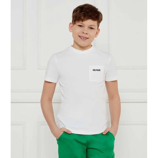 Tommy Hilfiger T-shirt | Regular Fit ze sklepu Gomez Fashion Store w kategorii T-shirty chłopięce - zdjęcie 184522135