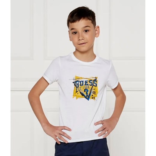 Guess T-shirt | Regular Fit ze sklepu Gomez Fashion Store w kategorii T-shirty chłopięce - zdjęcie 184522137