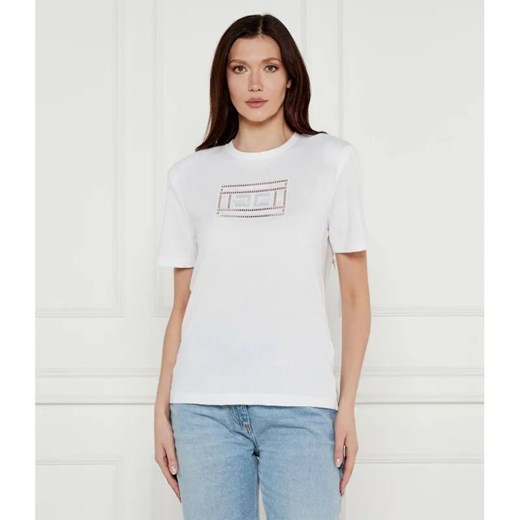 Elisabetta Franchi T-shirt | Regular Fit Elisabetta Franchi 34 wyprzedaż Gomez Fashion Store
