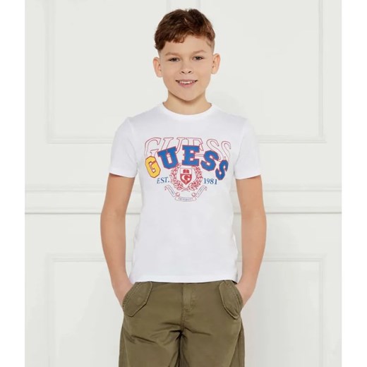Guess T-shirt | Regular Fit ze sklepu Gomez Fashion Store w kategorii T-shirty chłopięce - zdjęcie 184522189