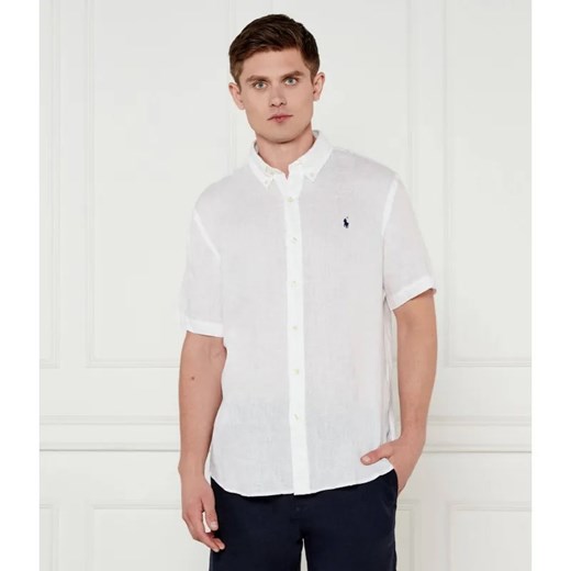 POLO RALPH LAUREN Lniana koszula | Custom fit ze sklepu Gomez Fashion Store w kategorii Koszule męskie - zdjęcie 184522229