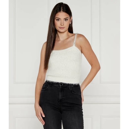 GUESS Top KEYLA | Slim Fit ze sklepu Gomez Fashion Store w kategorii Bluzki damskie - zdjęcie 184522247