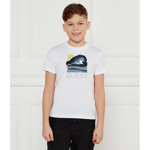 Guess T-shirt | Regular Fit ze sklepu Gomez Fashion Store w kategorii T-shirty chłopięce - zdjęcie 184522248