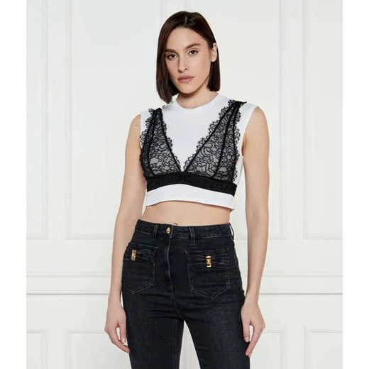 Elisabetta Franchi Top | Cropped Fit ze sklepu Gomez Fashion Store w kategorii Bluzki damskie - zdjęcie 184522265