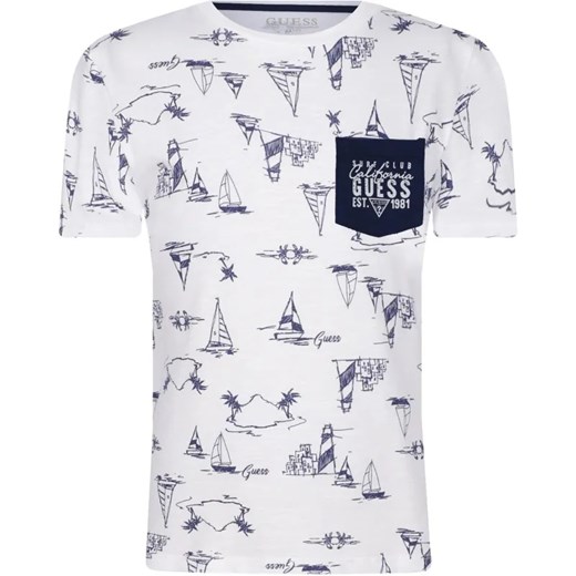 Guess T-shirt | Regular Fit ze sklepu Gomez Fashion Store w kategorii T-shirty chłopięce - zdjęcie 184522305