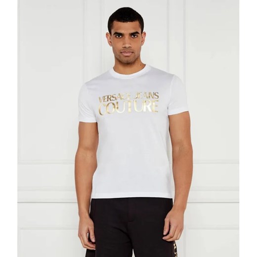 Versace Jeans Couture T-shirt | Slim Fit ze sklepu Gomez Fashion Store w kategorii T-shirty męskie - zdjęcie 184522319