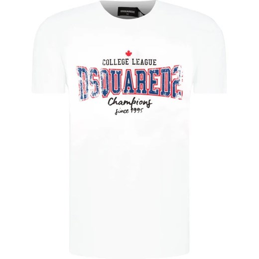 Dsquared2 T-shirt | Relaxed fit ze sklepu Gomez Fashion Store w kategorii Bluzki dziewczęce - zdjęcie 184522326