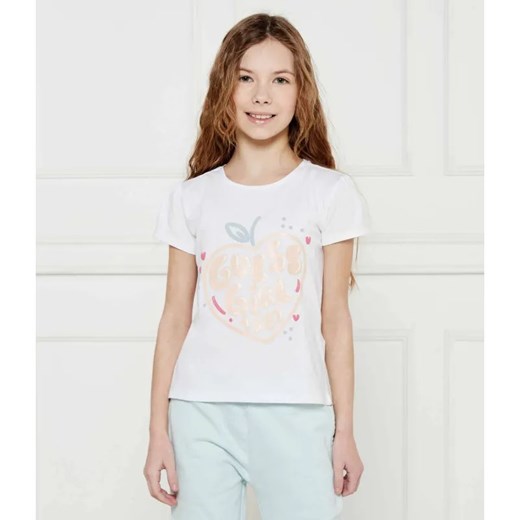 Guess T-shirt | Regular Fit ze sklepu Gomez Fashion Store w kategorii Bluzki dziewczęce - zdjęcie 184522329