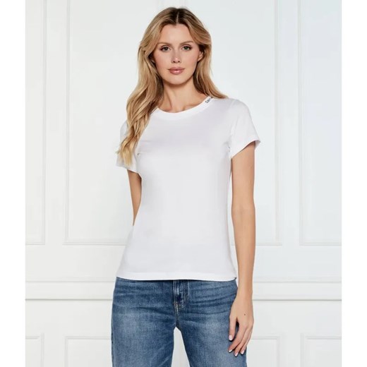 Calvin Klein Jeans T-shirt | Regular Fit ze sklepu Gomez Fashion Store w kategorii Bluzki damskie - zdjęcie 184522385