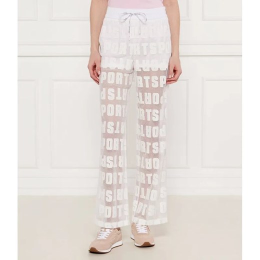 Marc Cain Spodnie WASHINGTON | flare fit ze sklepu Gomez Fashion Store w kategorii Spodnie damskie - zdjęcie 184522427