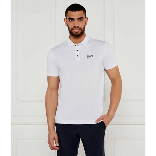 EA7 Polo | Regular Fit ze sklepu Gomez Fashion Store w kategorii T-shirty męskie - zdjęcie 184522445