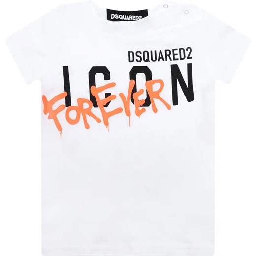 Dsquared2 T-shirt | Regular Fit ze sklepu Gomez Fashion Store w kategorii Bluzki dziewczęce - zdjęcie 184522449