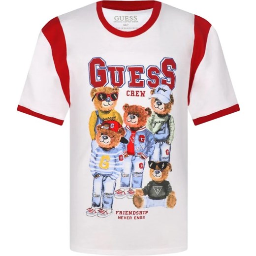 Guess T-shirt | Regular Fit ze sklepu Gomez Fashion Store w kategorii T-shirty chłopięce - zdjęcie 184522466