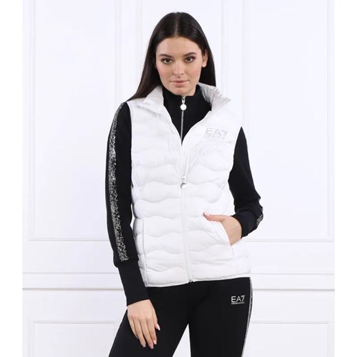 EA7 Bezrękawnik | Regular Fit ze sklepu Gomez Fashion Store w kategorii Kamizelki damskie - zdjęcie 184522468