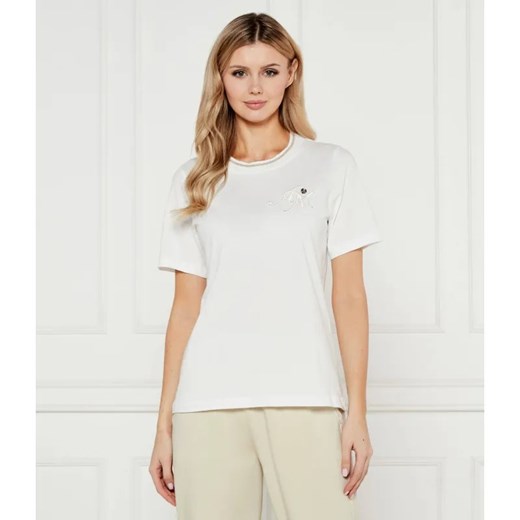 Aeronautica Militare T-shirt | Regular Fit ze sklepu Gomez Fashion Store w kategorii Bluzki damskie - zdjęcie 184522488
