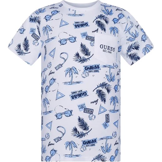 Guess T-shirt | Regular Fit ze sklepu Gomez Fashion Store w kategorii T-shirty chłopięce - zdjęcie 184522537