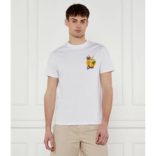 GUESS T-shirt | Regular Fit ze sklepu Gomez Fashion Store w kategorii T-shirty męskie - zdjęcie 184522538