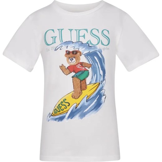 Guess T-shirt | Regular Fit ze sklepu Gomez Fashion Store w kategorii T-shirty chłopięce - zdjęcie 184522556