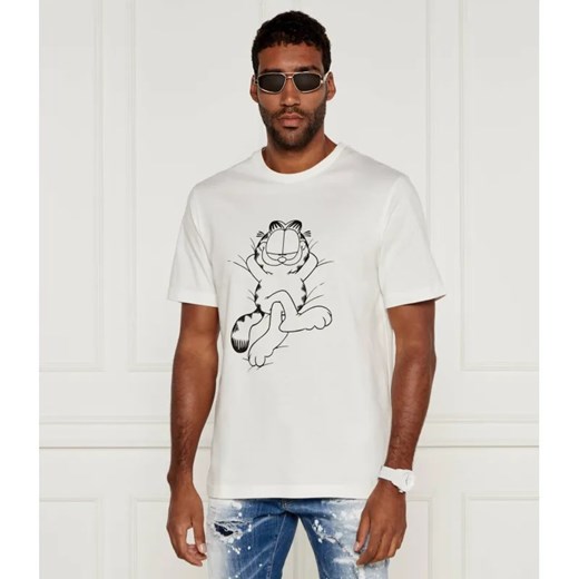 Iceberg T-shirt ICEBERG X GARFIELD | Regular Fit ze sklepu Gomez Fashion Store w kategorii T-shirty męskie - zdjęcie 184522567