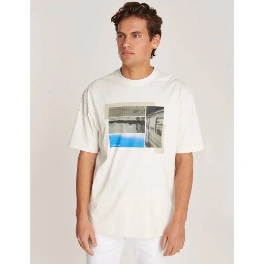 Calvin Klein Jeans T-shirt POSTER | Loose fit ze sklepu Gomez Fashion Store w kategorii T-shirty męskie - zdjęcie 184522595