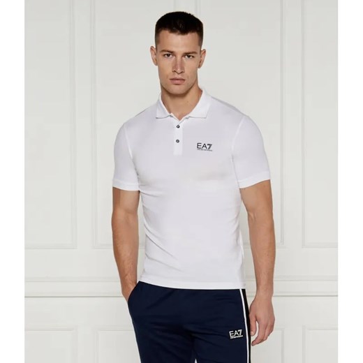 EA7 Polo | Regular Fit ze sklepu Gomez Fashion Store w kategorii T-shirty męskie - zdjęcie 184522607