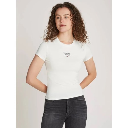 Tommy Jeans T-shirt | Slim Fit ze sklepu Gomez Fashion Store w kategorii Bluzki damskie - zdjęcie 184522619